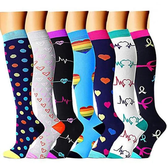 Compression Socks (6/7 Pairs)
